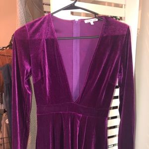 Purple romper. Worn once!